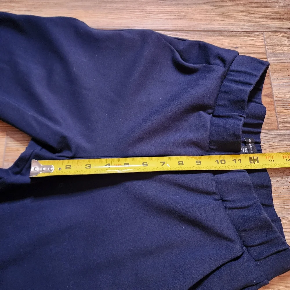 Universal Standard Moro Pocket Signature Ponte Pants 2XS Womens S 6-8 Navy Blue